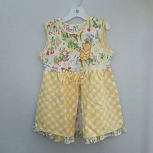 Disney Winnie the Pooh girls dress size 4/5